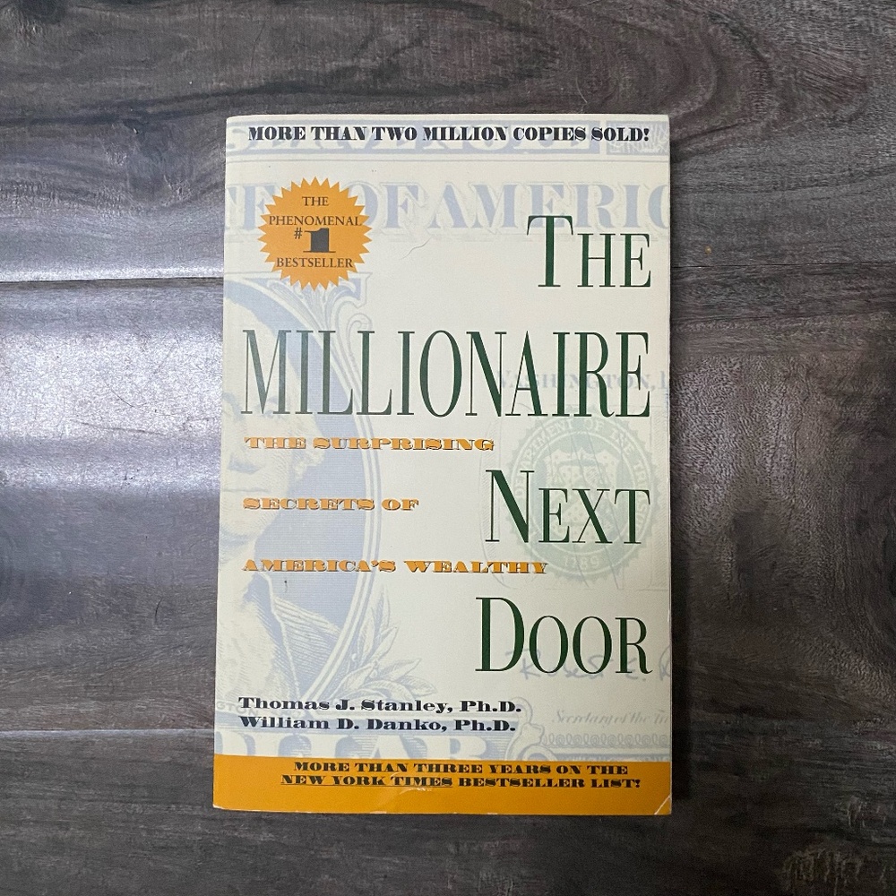 The Millionaire Next Door book by Thomas J. Stanley & William D. Danko
